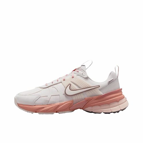 Nike V2K Run 舒适 耐磨防水 低帮 女款 白粉色FZ2622-003