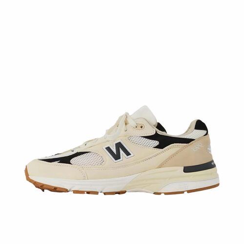 New Balance NB 993 舒适百搭 皮革 低帮跑步鞋 男款 米色U993WS