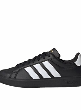 adidas STREETTALK 休闲舒适贴合 板鞋 男女同款 黑色JP8276鞋