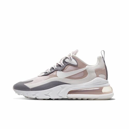 Nike Air Max 270 React 复古耐磨 低帮 跑步鞋 女款CI3899-500