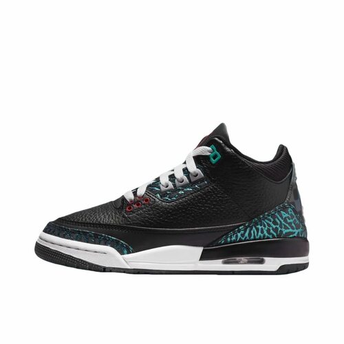 JordanAir Jordan 3时尚舒适GS 中帮 篮球鞋 黑色 男女FV5437-001