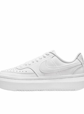 Nike Court Vision 1 轻便透气 低帮 板鞋 女款 白色DM0113-100