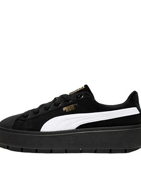 PUMA彪马 Platform Trace V 织物 减震耐磨 低帮 板鞋372613-01