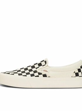 Vans slip-on VR3帆布 夏季 棋盘格 一脚蹬 低帮 板鞋VN0007NC1KP