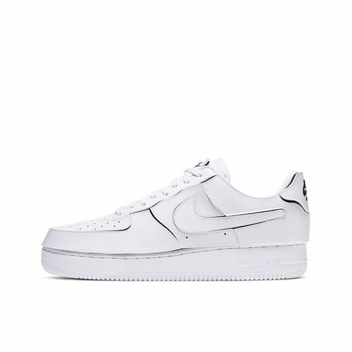 Nike Air Force 1 包裹性 低帮 板鞋 男女同款 白橙CZ5093-100