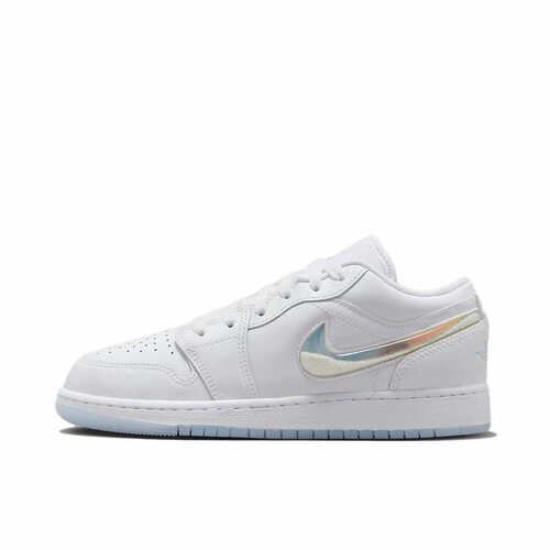 JordanAir Jordan 1 皮革 舒适运动GS 防滑耐磨 篮球鞋FQ9112-100