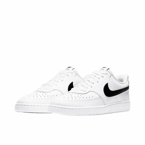 Nike Court Vision 1 舒适 低帮 板鞋 男女同款 白黑CD5463-101