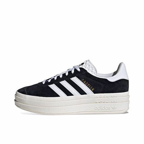 adidas originals GAZELLE BOLD潮流厚底 低帮 板鞋 女款HQ6912