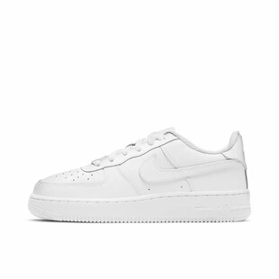 NikeAir Force 1 LE 皮革 减震耐磨 低帮纯白 男女同款DH2920-111
