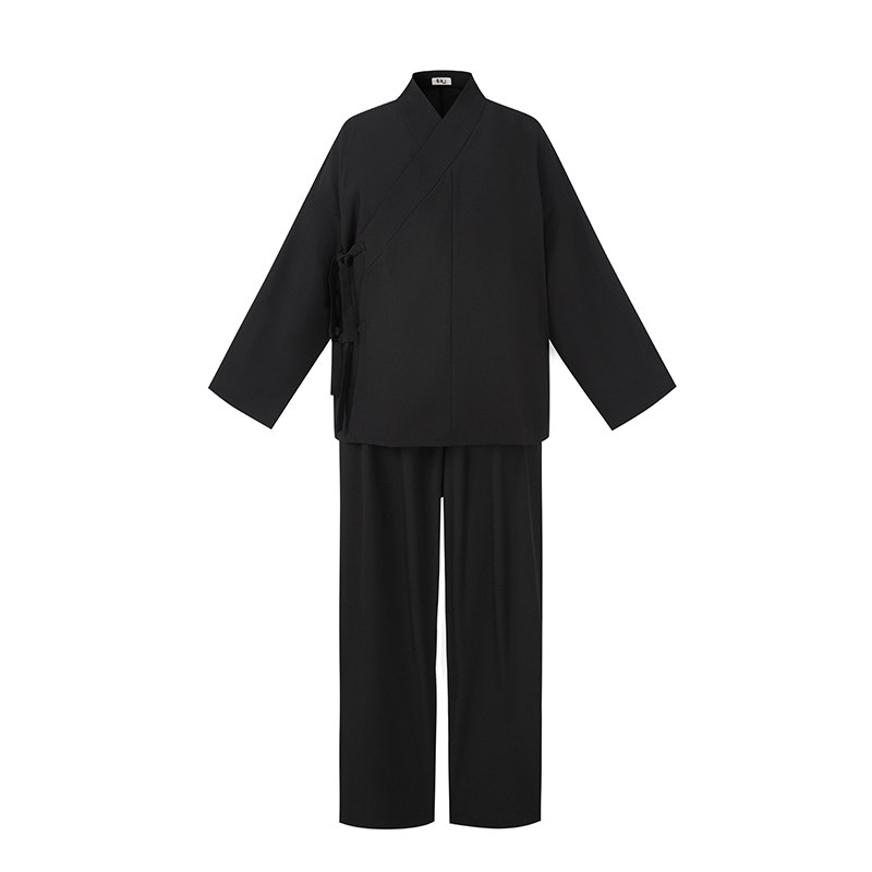 檀逸汉服里衣交领衬裙日常中衣中裤传统春夏秋男女黑白色打底内搭,男装,汉服,淘宝优惠券,粉丝福利购,淘宝优惠卷