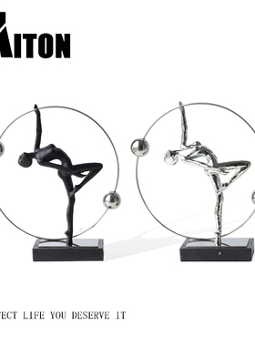 铝合金装饰现代玄关抽象人物