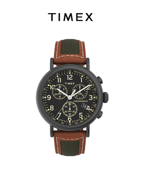 699-729会员内购◆TIMEX天美时Waterbury系列复古防水计时手表男