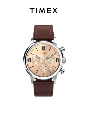 TIMEX天美时Marlin系列手表三眼计时码表轻商务石英男表TW2W51400