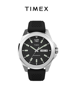 TIMEX天美时Main Street系列日期窗口八角形石英手表男TW2W42900