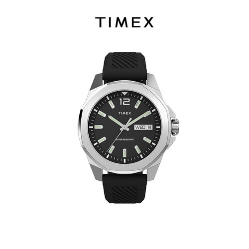 TIMEX天美时Main Street系列日期窗口八角形石英手表男TW2W42900