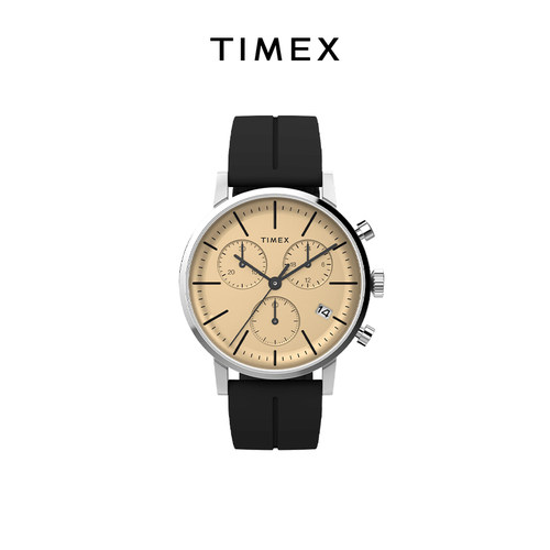 Timex三眼计时休闲男表