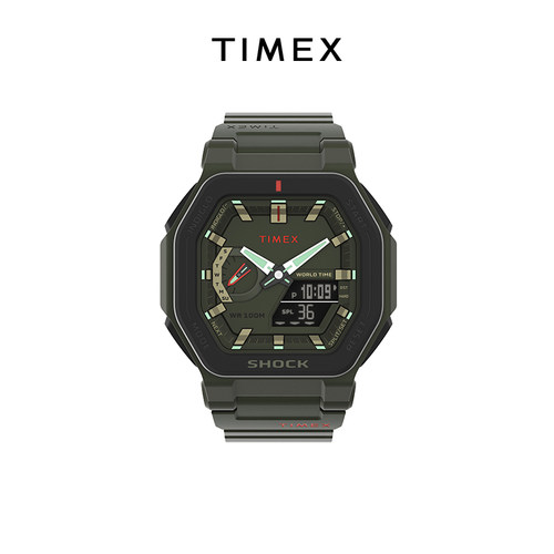 TIMEX树脂户外探险抗震手表