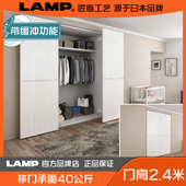 LAMP蓝普隐藏门平移门巴士移门橱柜门平面系统配件大柜门移门LIN
