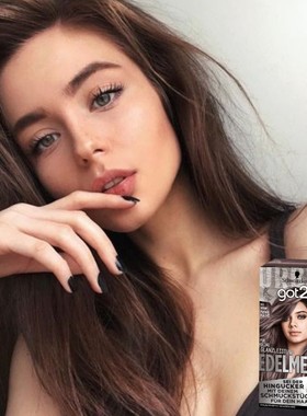 德国got2b染发剂薄荷米棕薄藤棕紫色橘色蓝黑色灰色染发膏