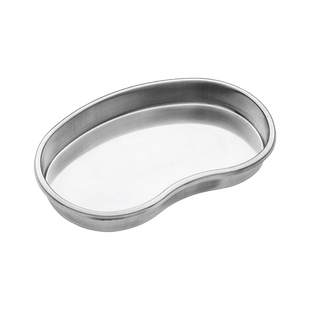 新华医疗不锈钢弯盘医用304腰子盘加厚肾形盘手术器械消毒换药盘