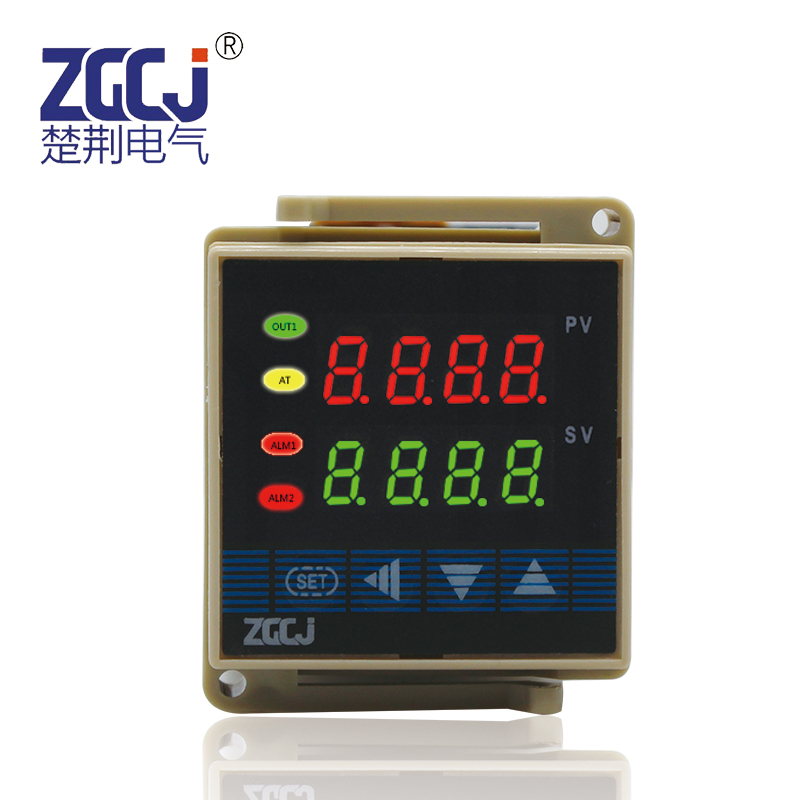 11脚CJG-8101温度控制器48导轨式温控仪 智能数显PID控制 pt100