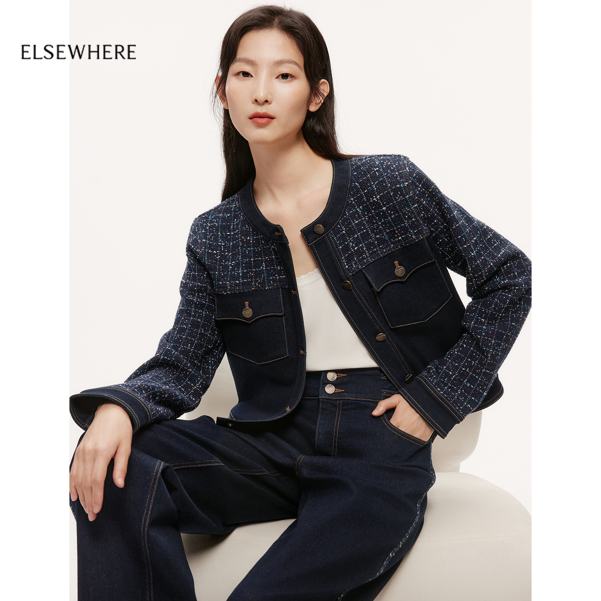 珂思气质香风时尚外套