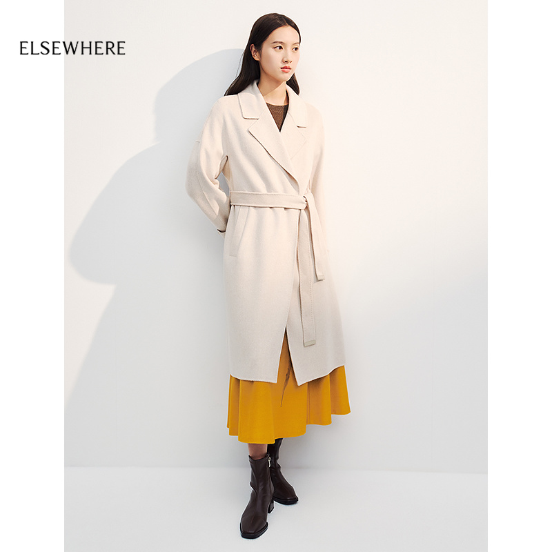 羊绒大衣ELSEWHERE珂思