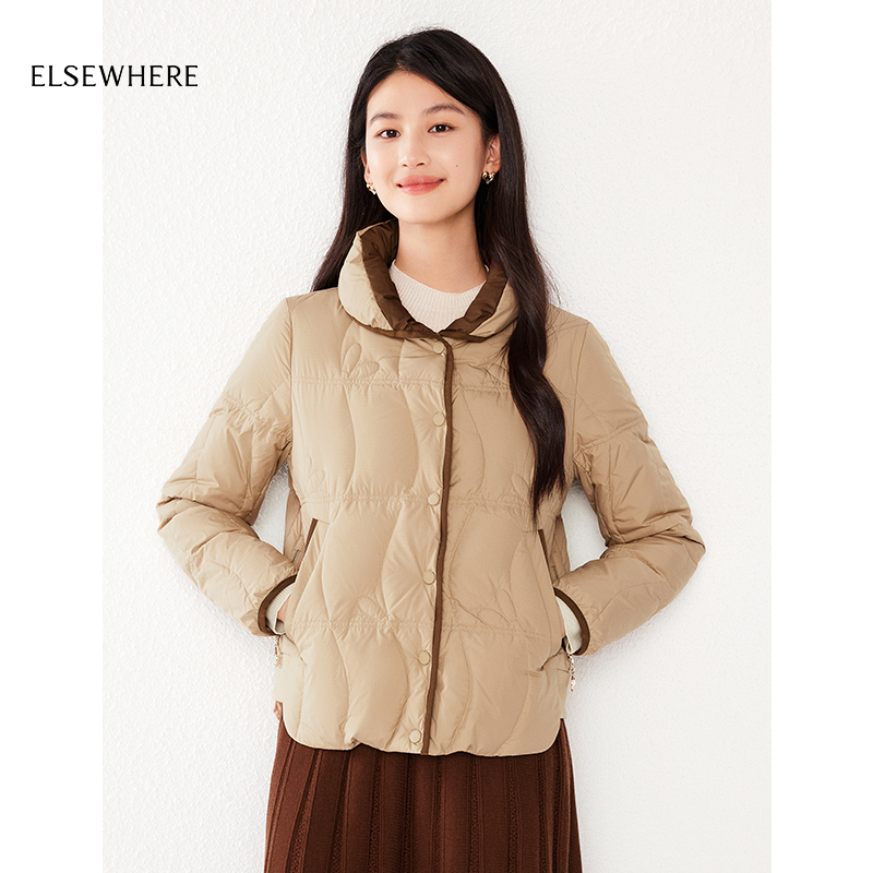 ELSEWHERE珂思短款羽绒服女