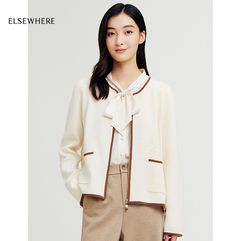 ELSEWHERE珂思针织开衫百搭外套