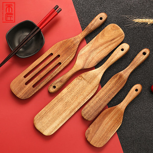 Wooden cooking shovel Pizza Dim sum steak spatula实木牛排铲