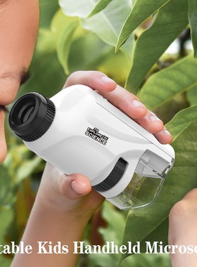Portable Kids Handheld Microscope,Science Experiment Kit