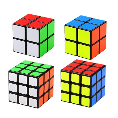2x2 to 5x5 Speed Rubik's Cubes, Smooth Puzzle Toys 速拧魔方