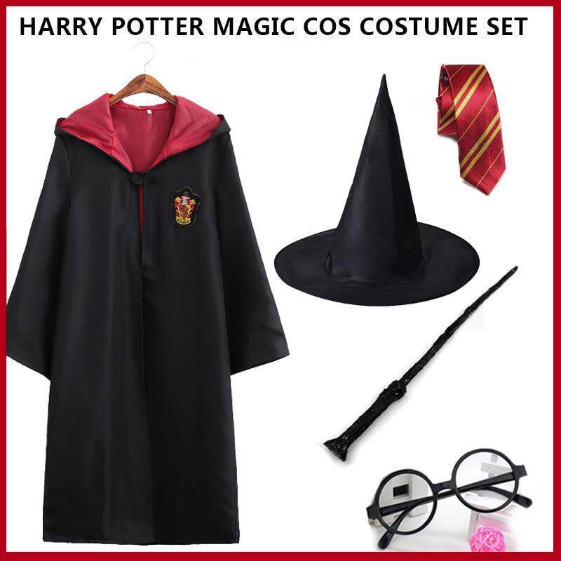 kids harry potter gryffindor costume uniform set哈利波特校服
