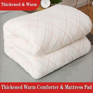 Thickened Warm Comforter/Duvet Insert & Mattress Pad被芯垫被