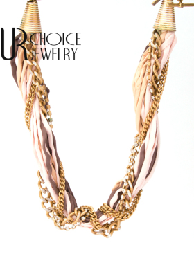 孤品复古多层编织项链