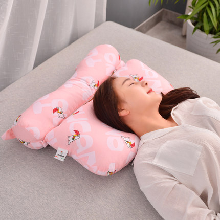 啄木鸟 组合护颈枕鸳鸯枕头枕套成人护颈枕芯长方形组合颈椎枕头