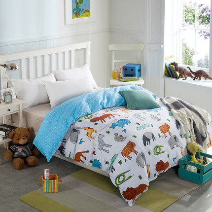 纯棉被套单件夏季全棉单人学生宿舍1.5m双人被罩1.8米床