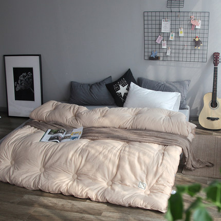 七好啄木鸟  水洗棉被芯全棉冬被春秋被冬季加厚床上用品双人被子