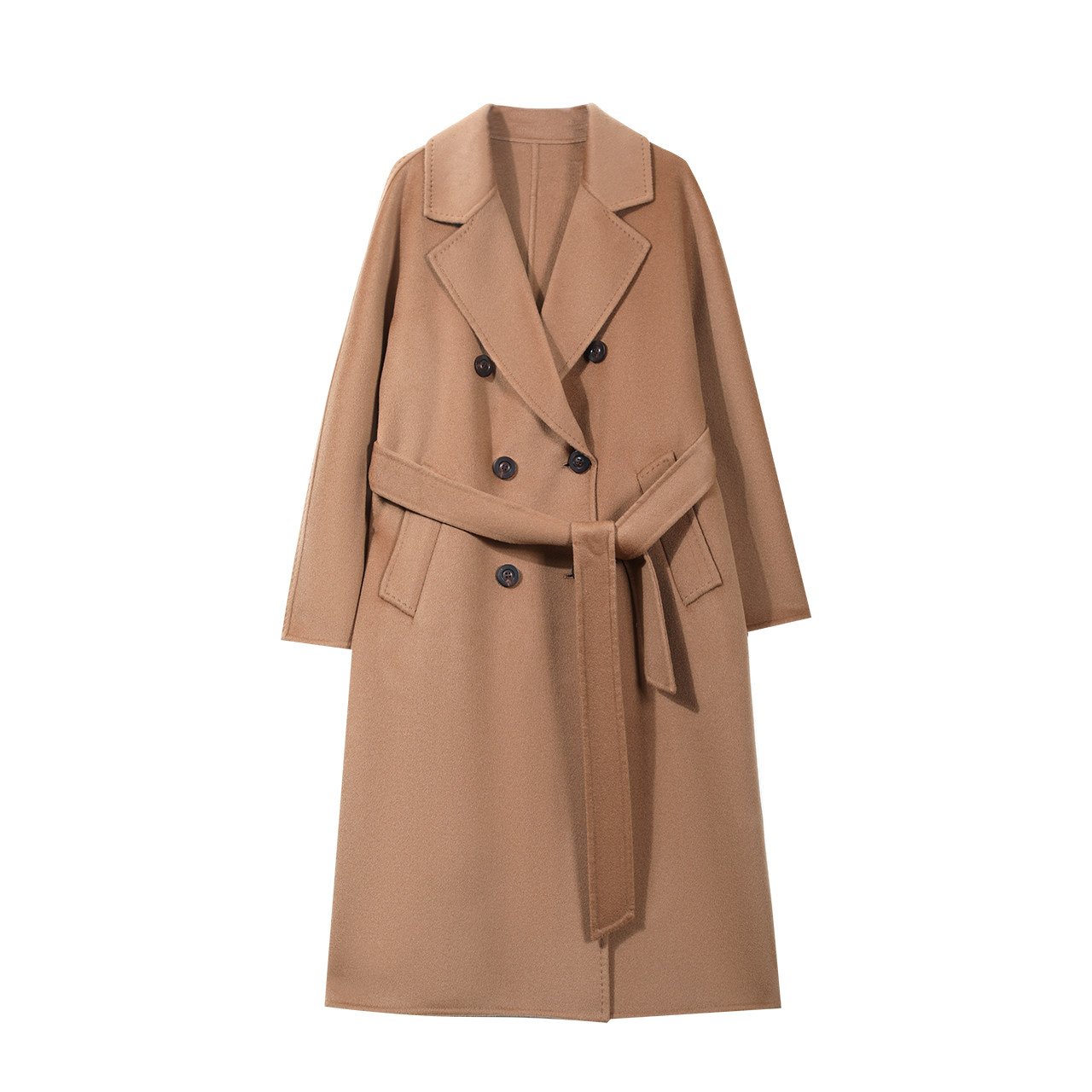 【小敏阿姨】100%山羊绒长款外套CR3801MADAME