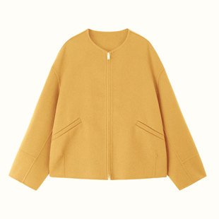 短款 拉链款 圆领大衣外套YT241101 搞事专属