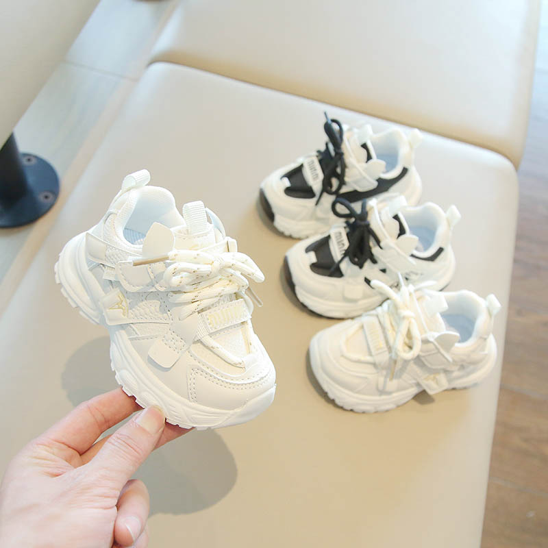 超纤皮面小白运动鞋新款春秋老爹