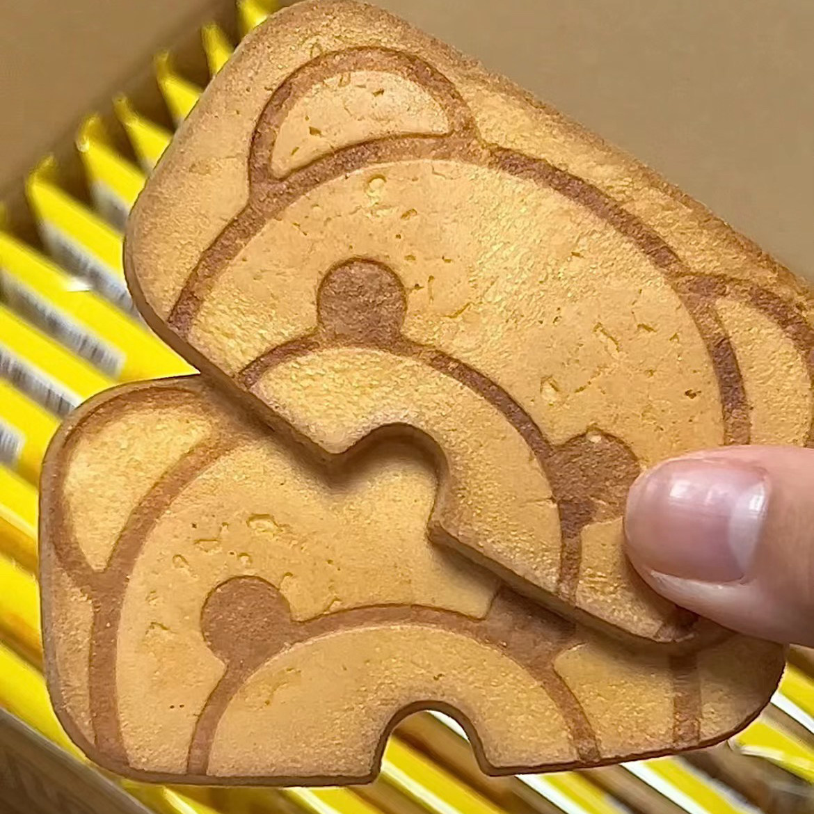 【卡宾熊】大凹煎饼独立包装早餐饼干办公室休闲食品充饥夜宵散装
