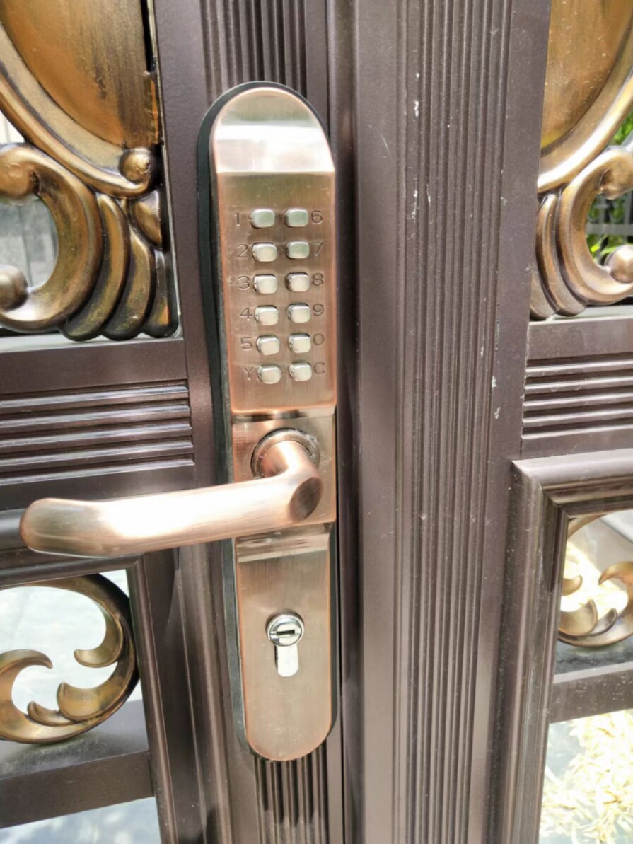 不用电防水防晒户外锁机械密码锁图片