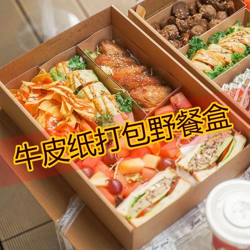 春游野餐盒一次性户外露营