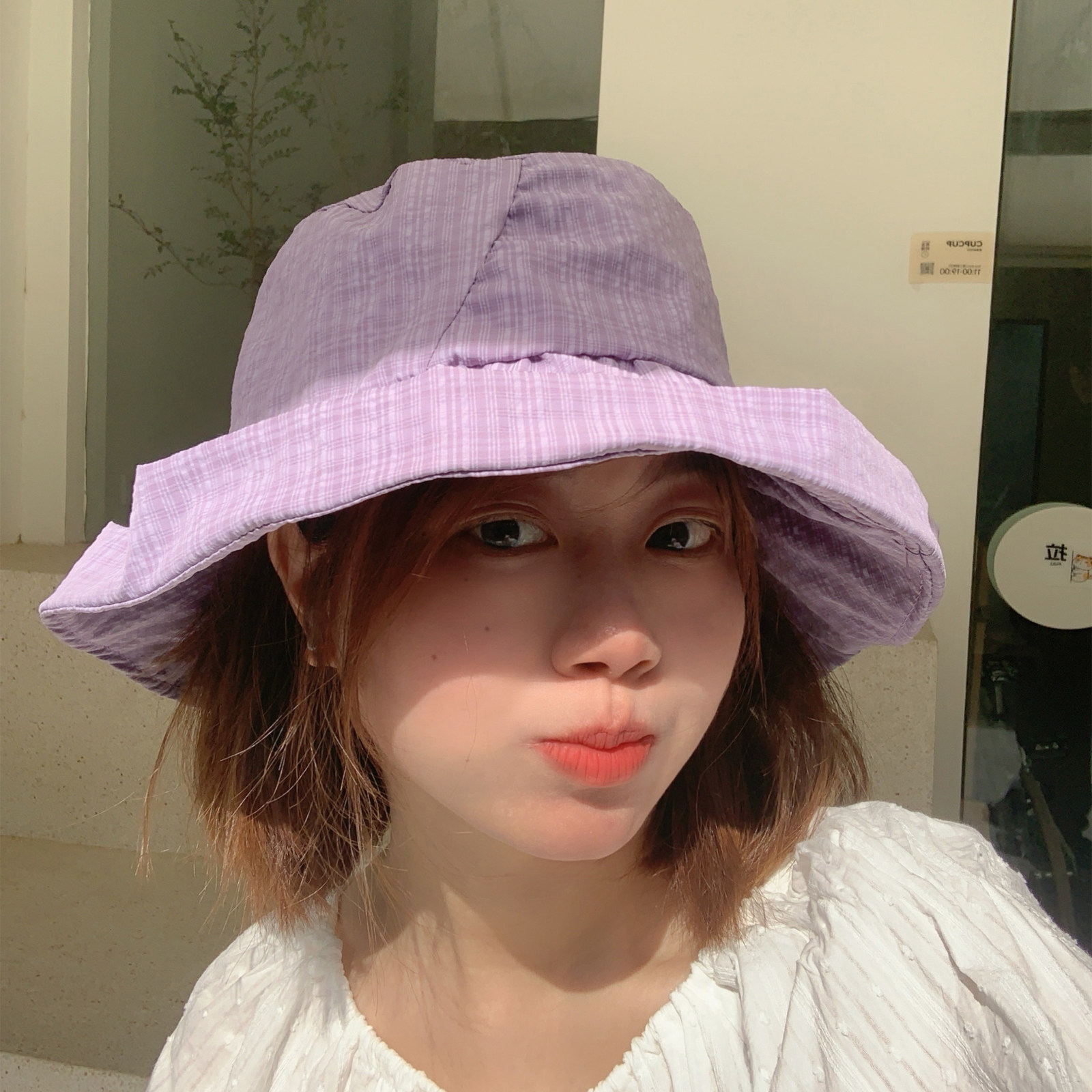 韩系休闲百搭可卷边2025新款大帽檐遮阳帽女防晒夏季薄款盆帽子