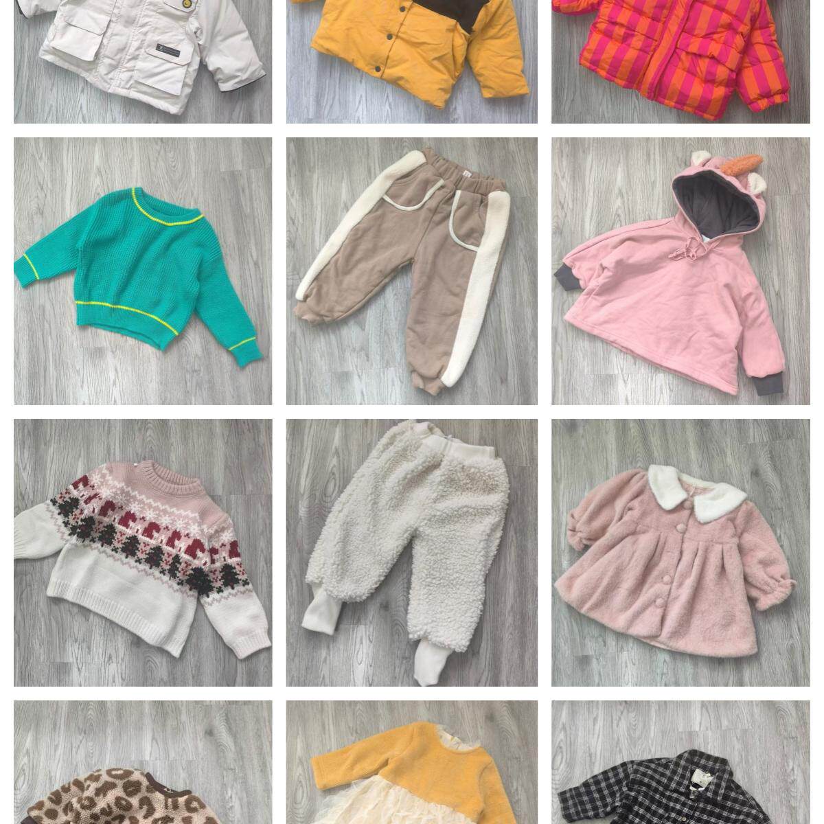 品牌童装 韩版男女童冬款儿童羽绒服棉服毛衣裤子卫衣裙子 特价
