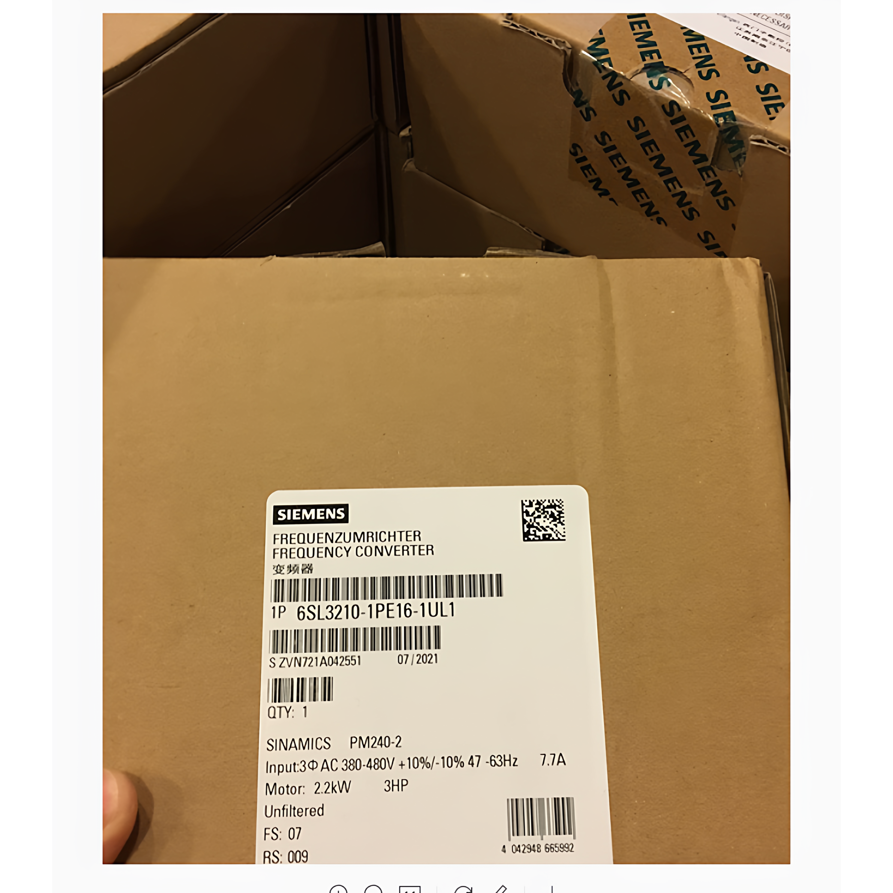 G120变频器6SL3210-通用变频器