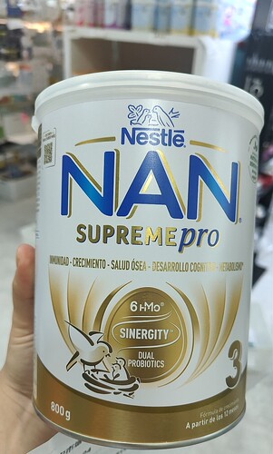包邮/西班牙直邮2027年5月 雀巢 NAN SUPREMEPRO 3 800 克