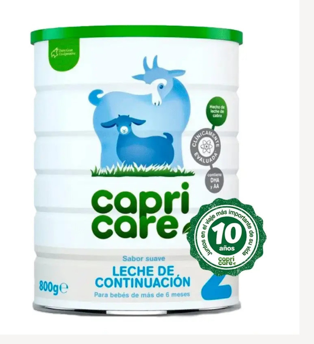 27年11月直邮Capricare高品质有机山羊奶粉2段包邮包税直邮800克
