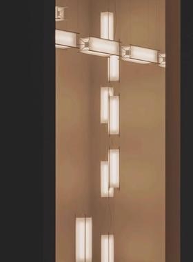 工厂直销2025米兰展吊灯 Santa&cole-Alterna 设计师样板间售楼部